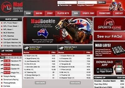 MadBookie.com.au Review .